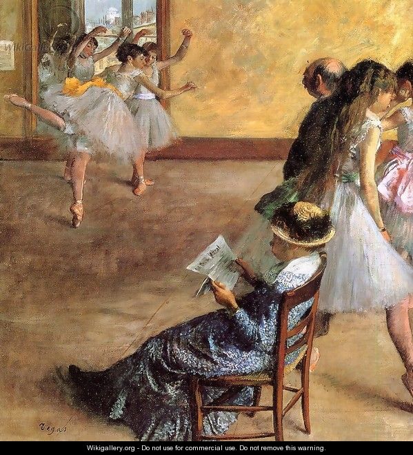 Ballet Class 1881 - Edgar Degas
