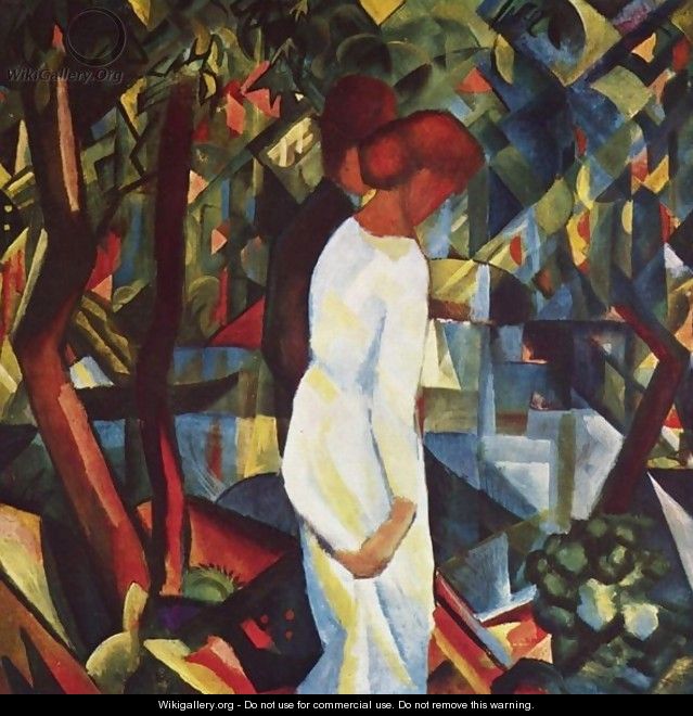 Couple In The Forest - August Macke