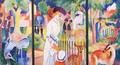 A Zoological Garden - August Macke