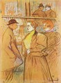 In The Moulin De La Galette Ii - Henri De Toulouse-Lautrec