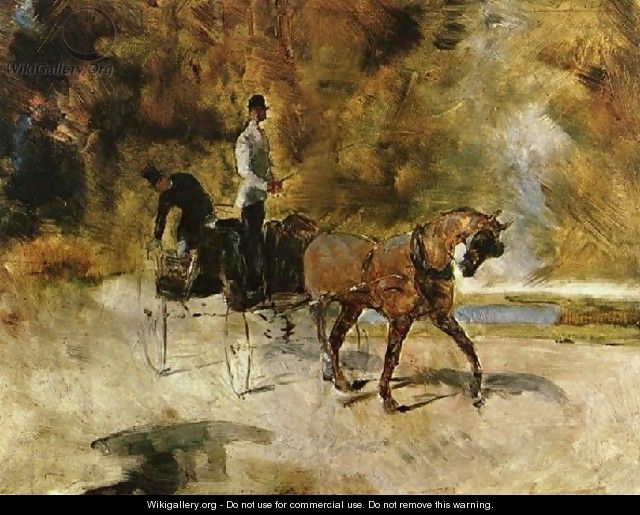 Horse Carriage - Henri De Toulouse-Lautrec