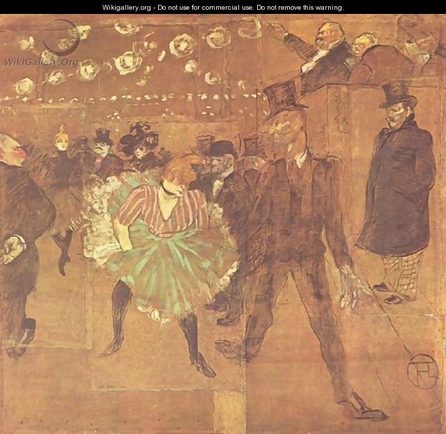 Party In Thr Moulin Rouge Ii Jpg - Henri De Toulouse-Lautrec
