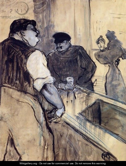 The Bartender - Henri De Toulouse-Lautrec