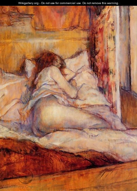 The Bed - Henri De Toulouse-Lautrec