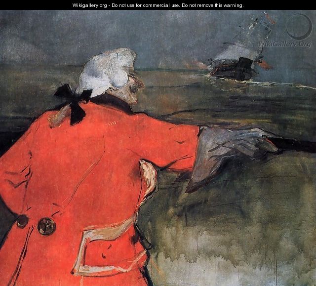 Admiral Viaud - Henri De Toulouse-Lautrec