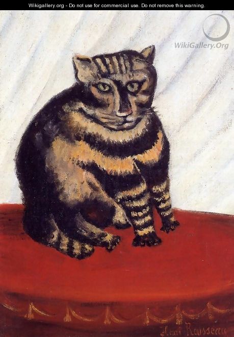 The Tiger Cat - Henri Julien Rousseau