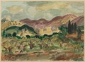 Italian Landscape - Roger Fry