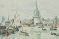 La Rochelle Hafenansicht - Paul Signac