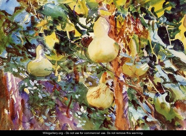 Gourds - John Singer Sargent