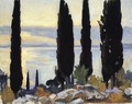 Cypress Trees At San Vigilio - John Singer Sargent