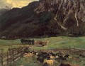 Sheepfold In The Tirol - John Singer Sargent