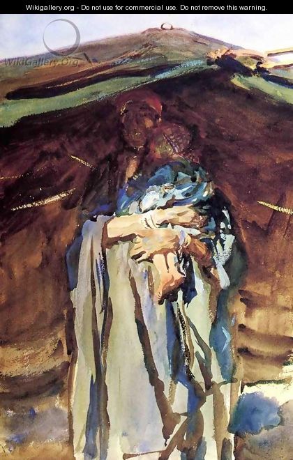 Bedouin Mother - John Singer Sargent