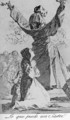 Caprichos Plate 52 What A Tailor Can Do - Francisco De Goya y Lucientes
