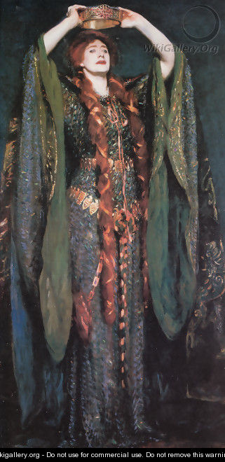 Miss Ellen Terry As Lady Macbeth - John Singer Sargent