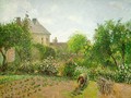 The Artist's Garden at Eragny 1898 - Camille Pissarro