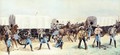 Attack On The Supply Train - Frederic Remington