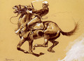 Ugly Oh The Wild Charge He Made - Frederic Remington