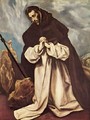 St Dominic in Prayer 1586-90 - El Greco (Domenikos Theotokopoulos)