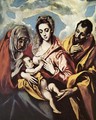 Holy Family (The Virgin of the Good Milk) 1594-1604 - El Greco (Domenikos Theotokopoulos)