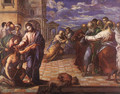 Christ Healing the Blind c. 1567 - El Greco (Domenikos Theotokopoulos)