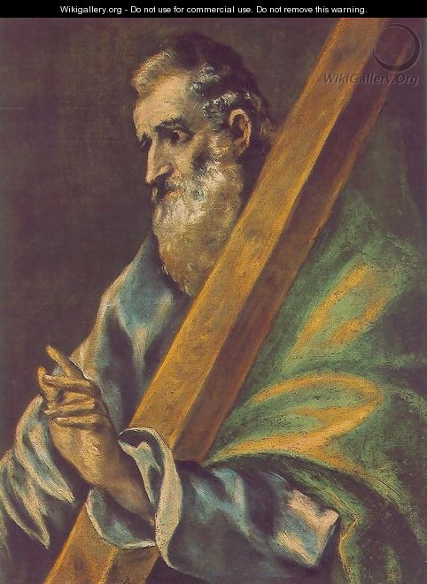 Apostle St Andrew c. 1610 - El Greco (Domenikos Theotokopoulos)