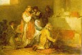 The Ill Matched Couple - Francisco De Goya y Lucientes