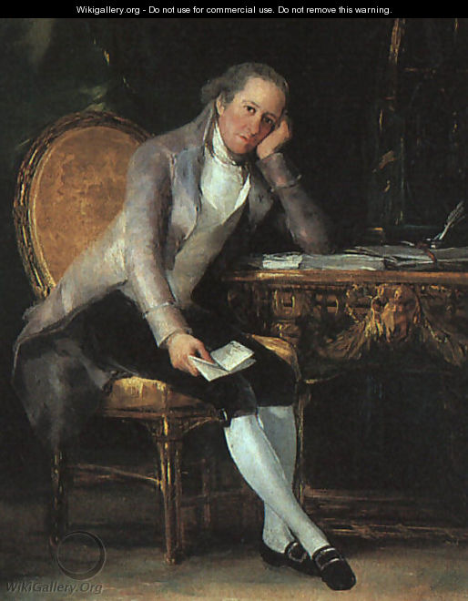 Gaspar Melchor De Jovellanos - Francisco De Goya y Lucientes