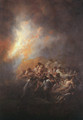 The Fire - Francisco De Goya y Lucientes