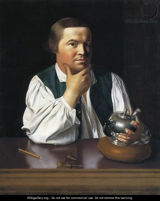 Paul Revere 1768-70 - John Singleton Copley