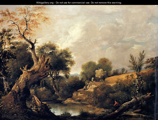 The Harvest Field - John Constable